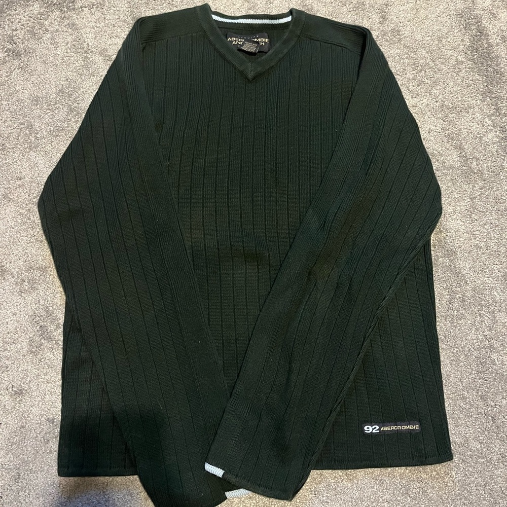 Men’s Abercrombie and Fitch v-neck sweater